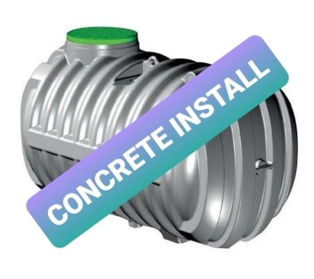 Conder HDPE Reinforced Septic Tank (Concrete Install)