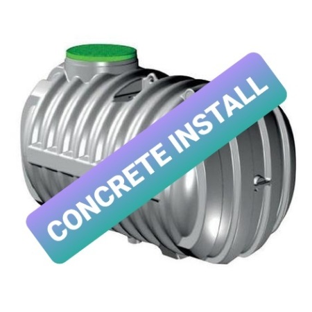 Conder HDPE Reinforced Septic Tank (Concrete Install)